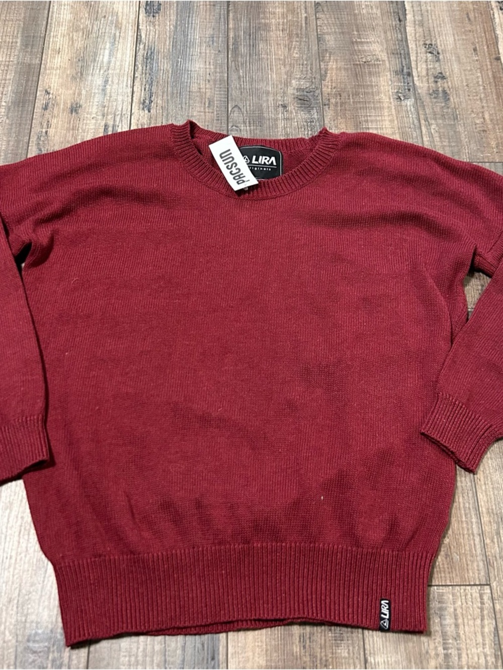 Lira Originals  Burgundy‎ Open Back Sweater Women’s Size XS NEW PACSUN